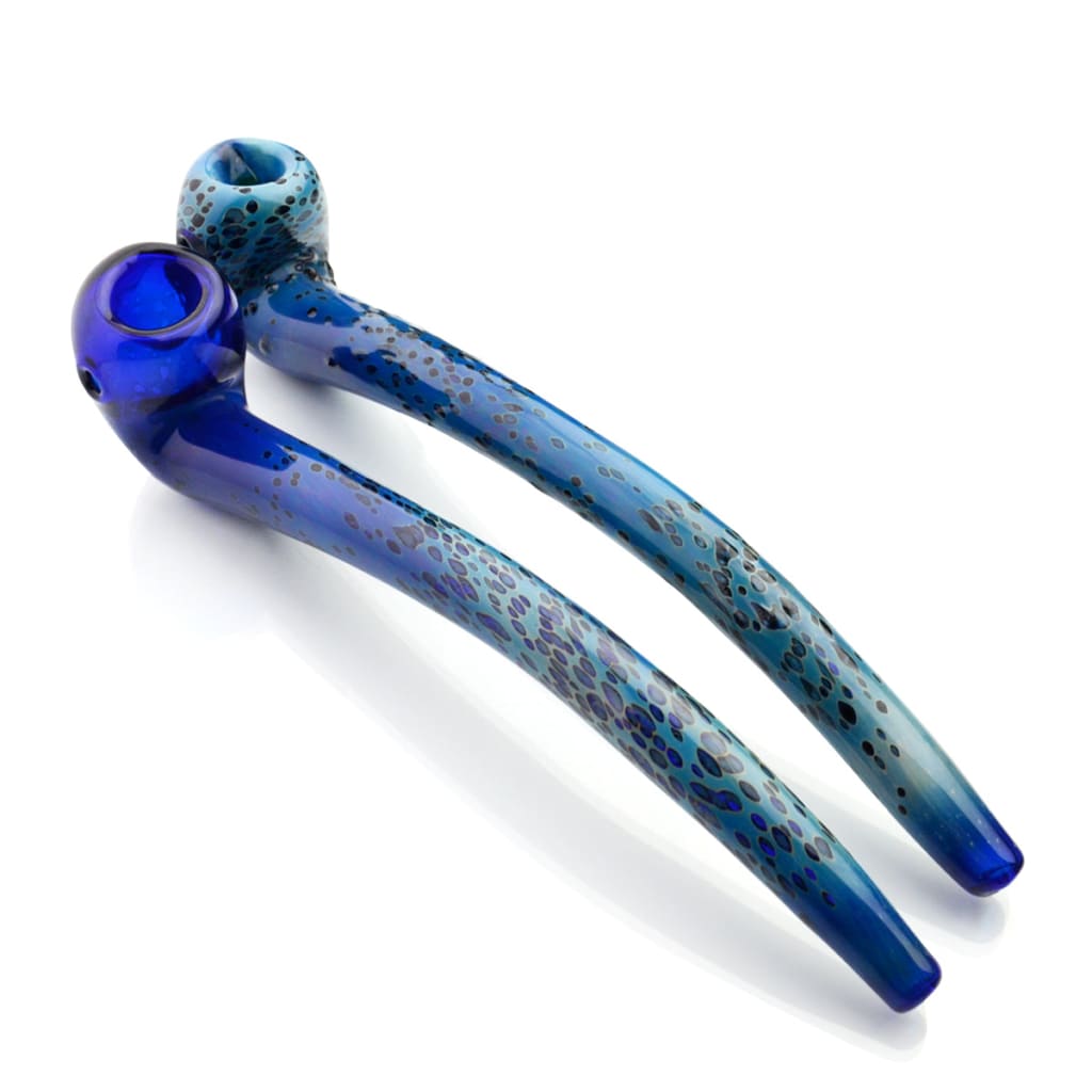 10" Sherlock Pipe Color Tube With Dot Design