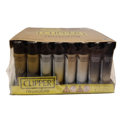 Clipper Lighter Desgin Faded Metallic