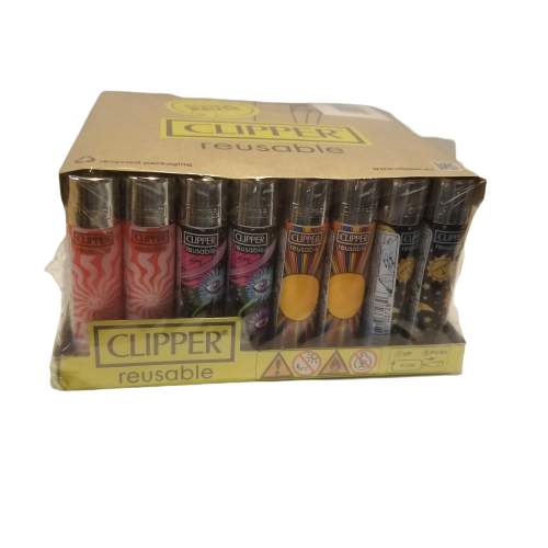 Clipper lighter display