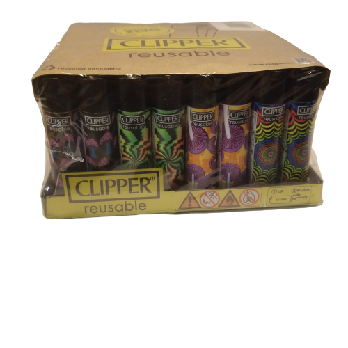 Clipper lighter display