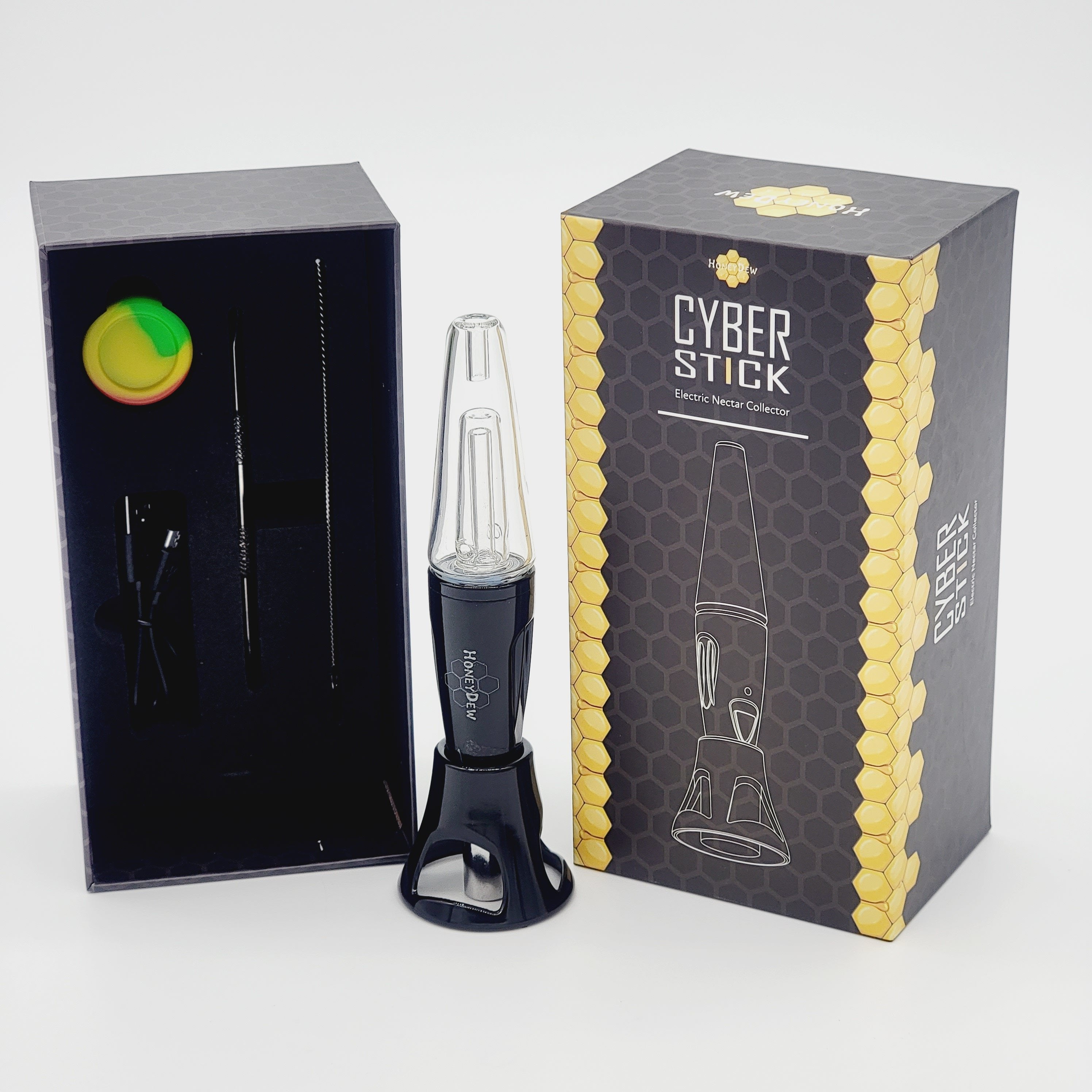 Silicone Travel Wax Oil Smoking DAB Kit Glass Nectar Collector - China Nectar  Collector and Glass Nectar Collector price
