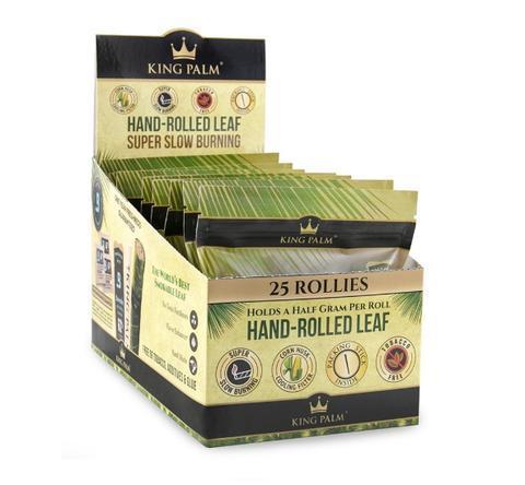 King Palm Super Slow Burning Wraps - Rollies - 25 Count