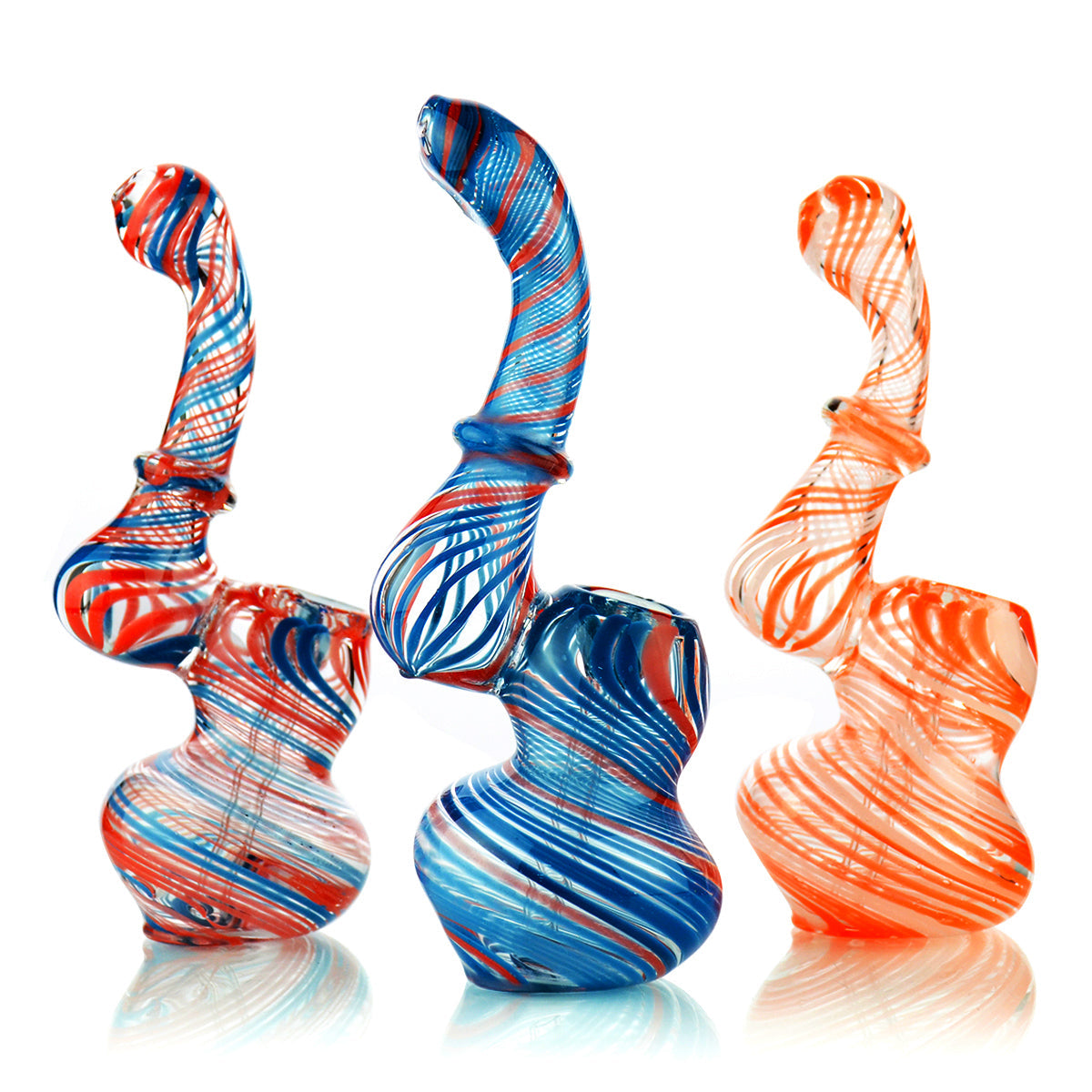 5" Inside Twisting Bubbler