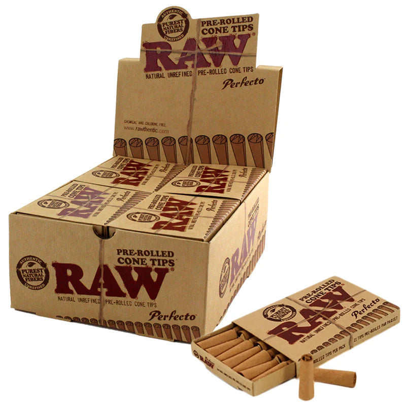 RAW Perfecto Pre-Rolled Cone Tips