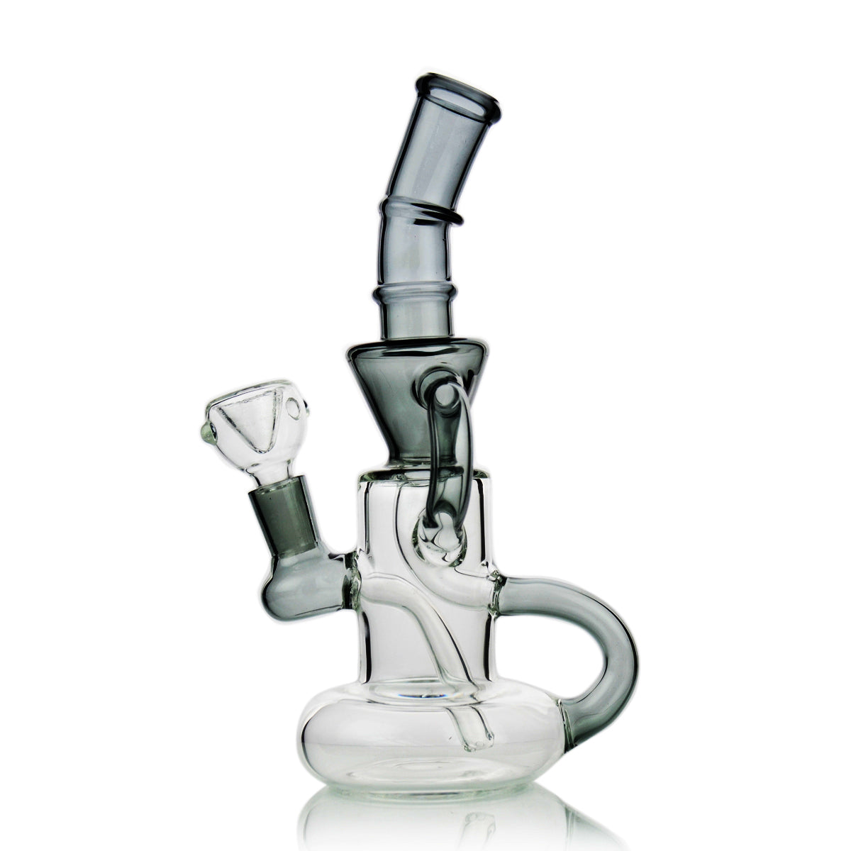 8.5" Recycler Bong with 14mm Male Bowl