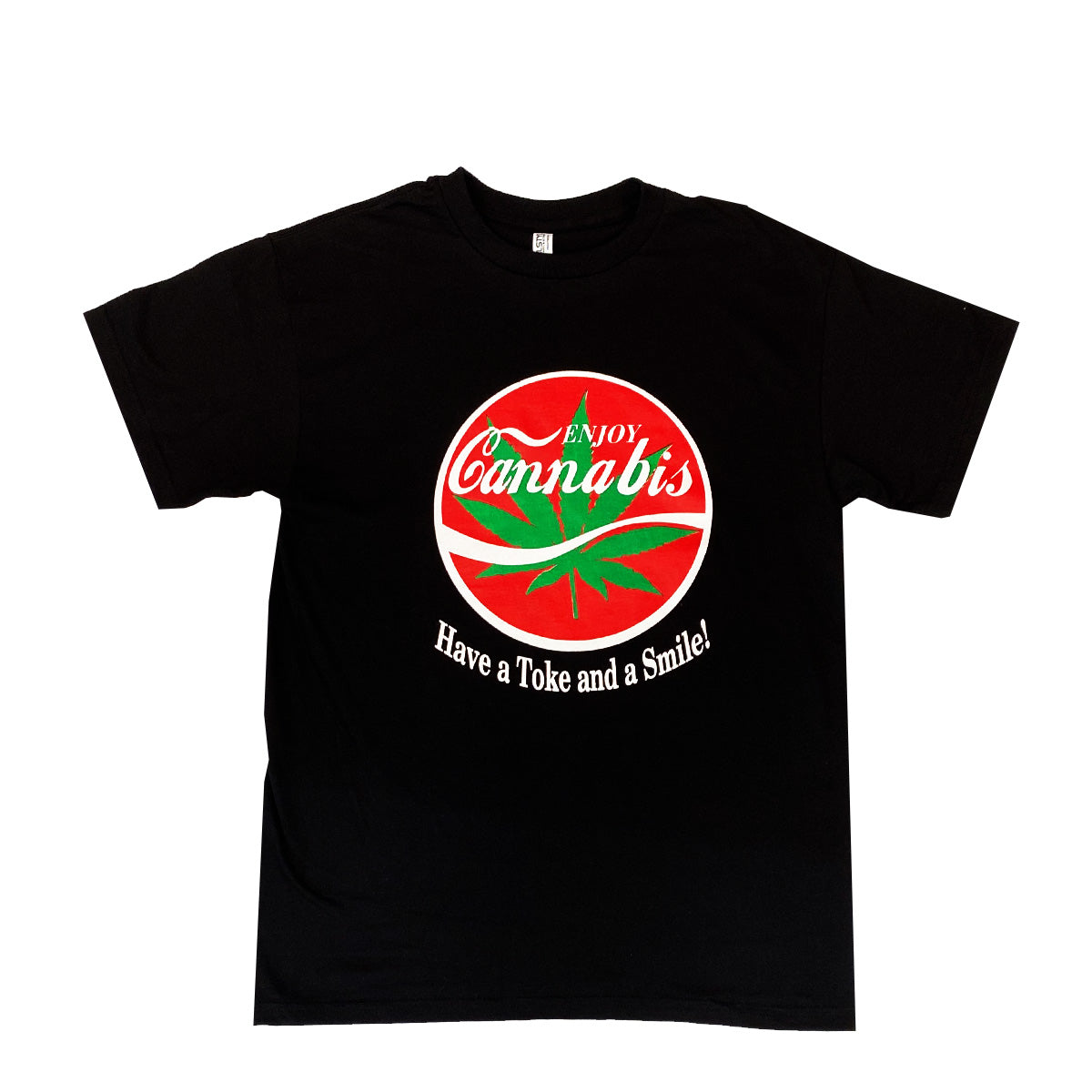 Camiseta Cannabis Enjoy 100% Algodón, Pack de 5 Unidades, M, L, XL, XXL, XXXL