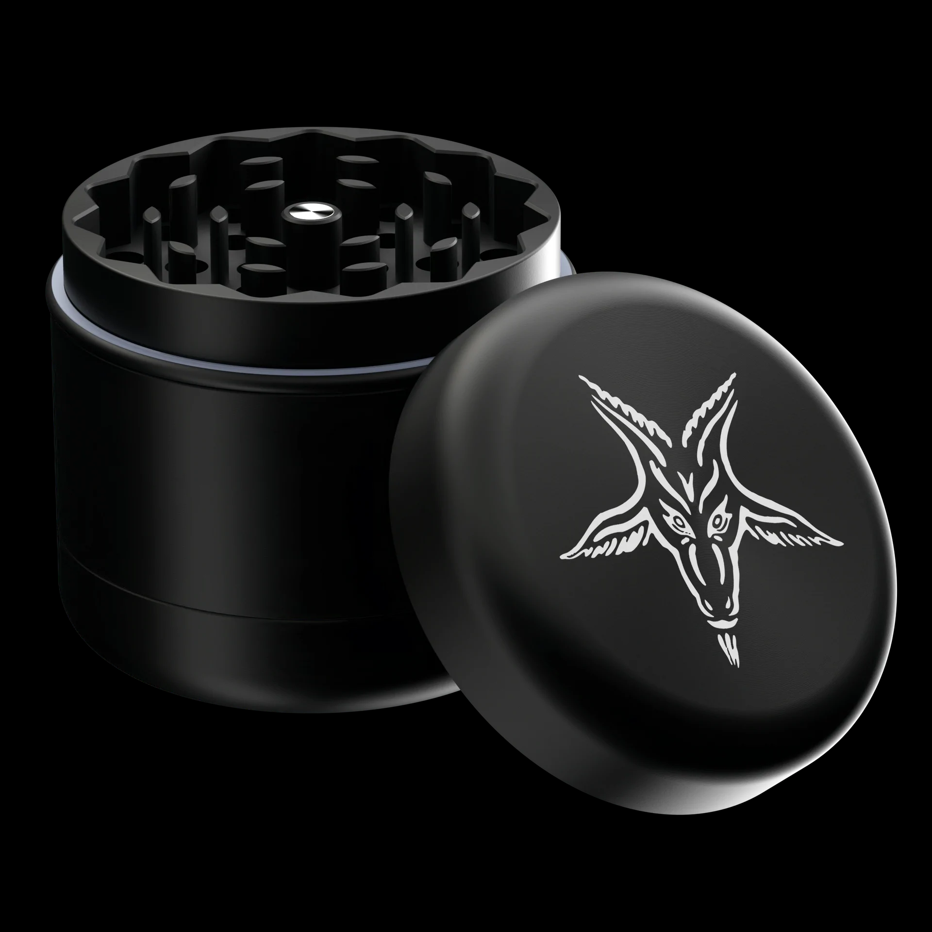 Blackcraft Baphomet 2" 4 Piece Grinder