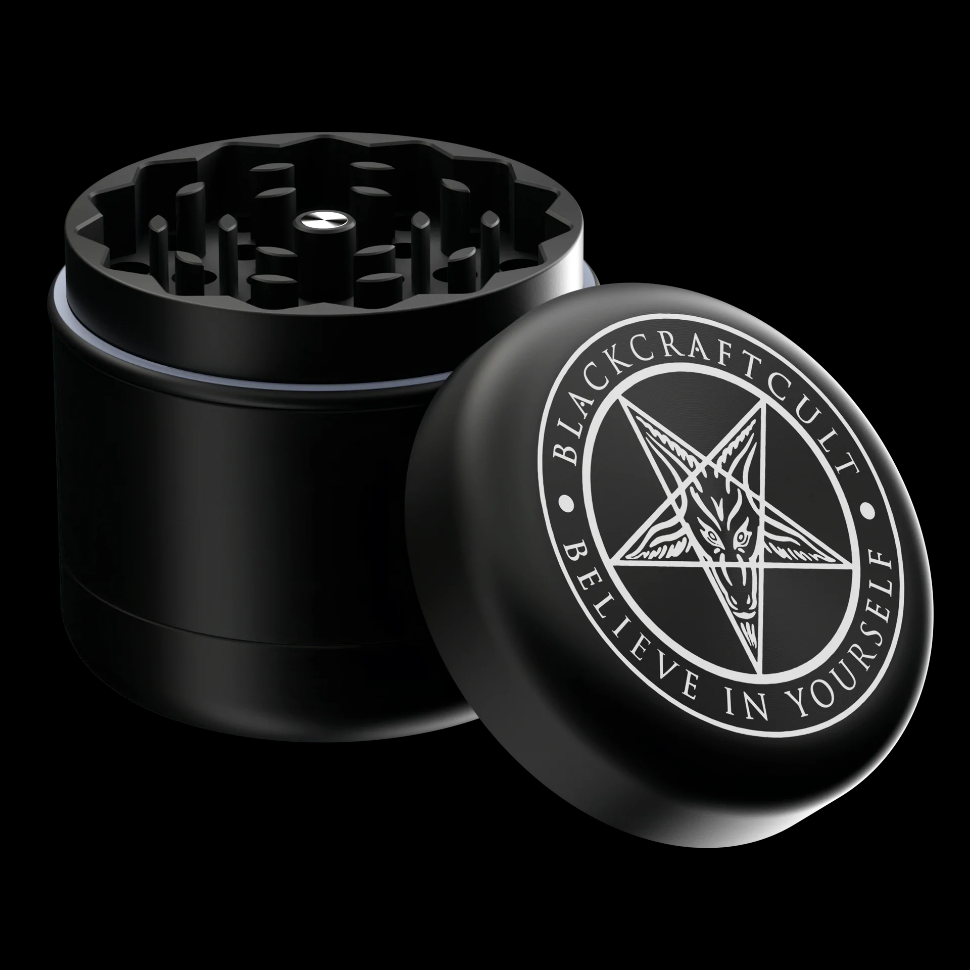 Blackcraft "believe In Yourself" 2" 4 Piece Grinder
