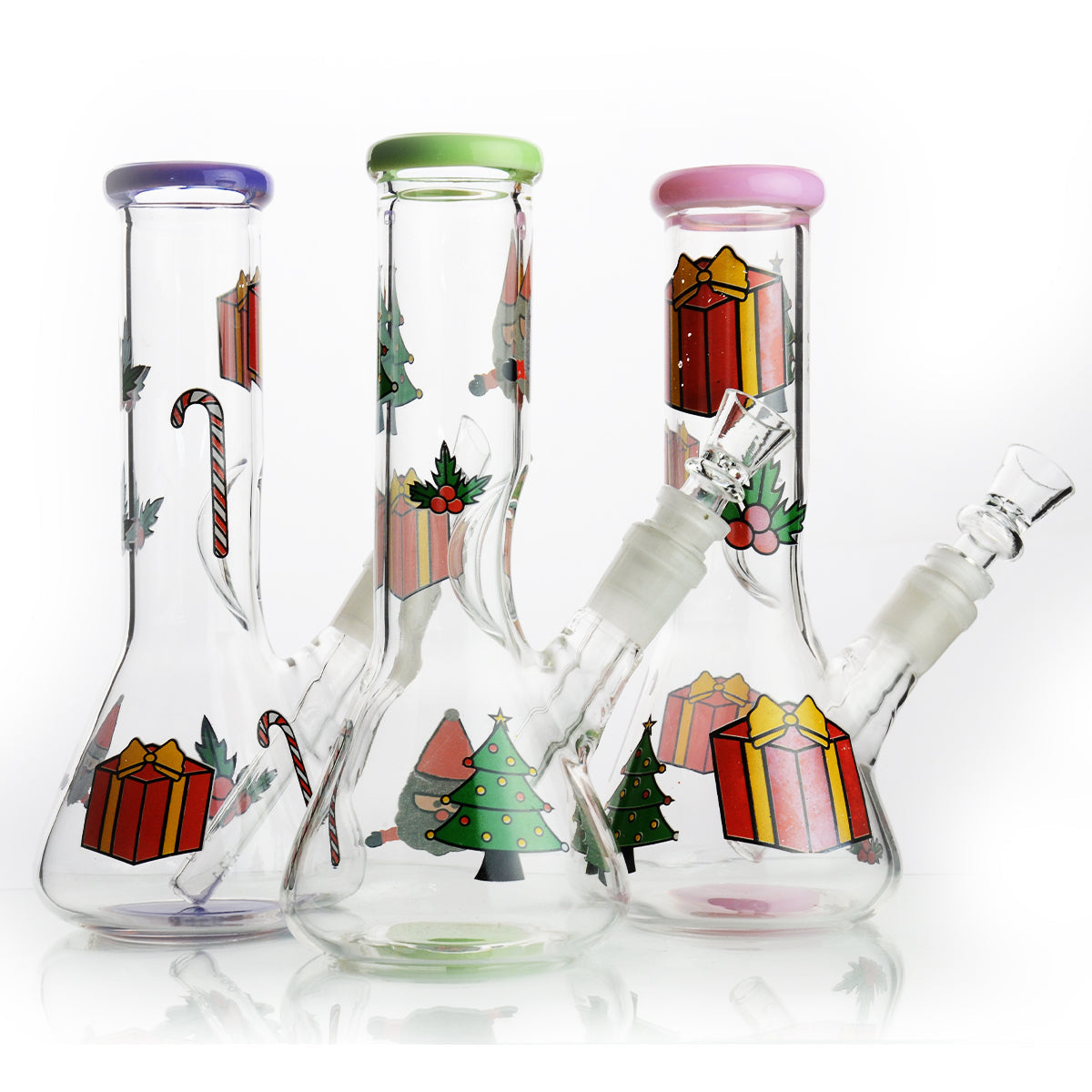 Christmas Beaker and 14mm bowl 8"