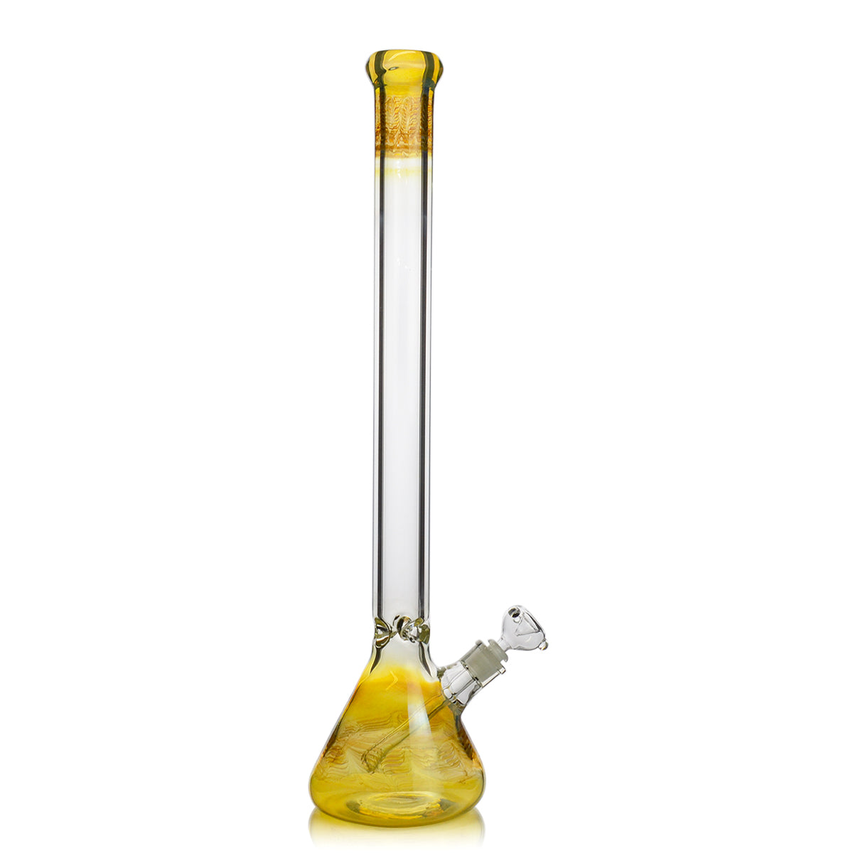 "9mm Beaker Fume Glass with Fancy Design"
