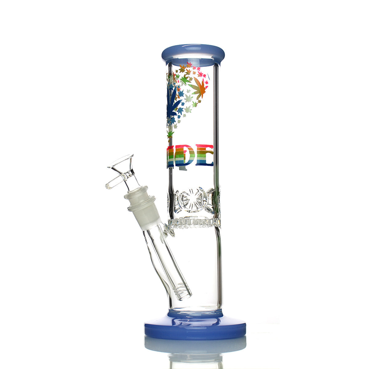 "Pride Honeycomb Straight Shooter with 14mm Male Bowl, 10""