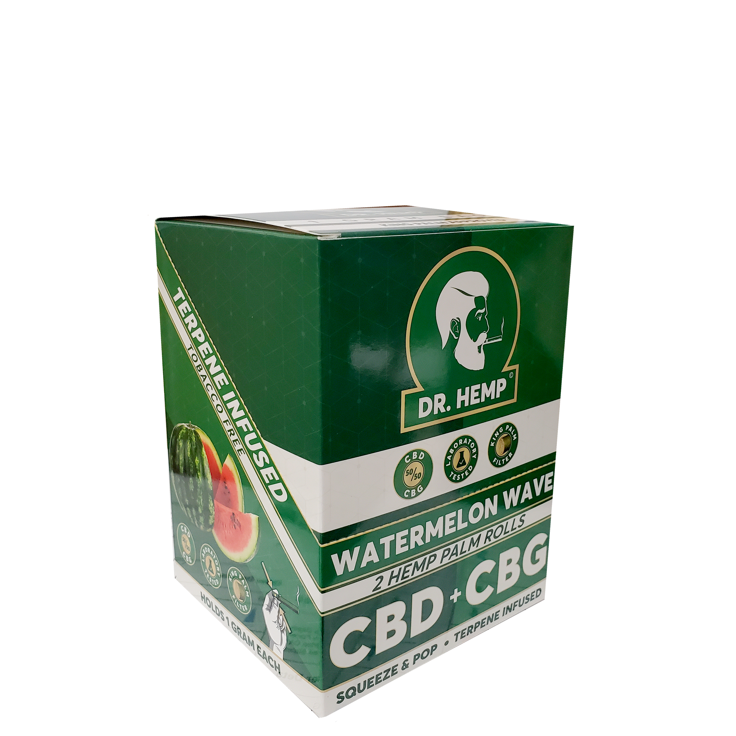Dr. Hemp X King Palm Watermelon Wave Mini paquete de 2