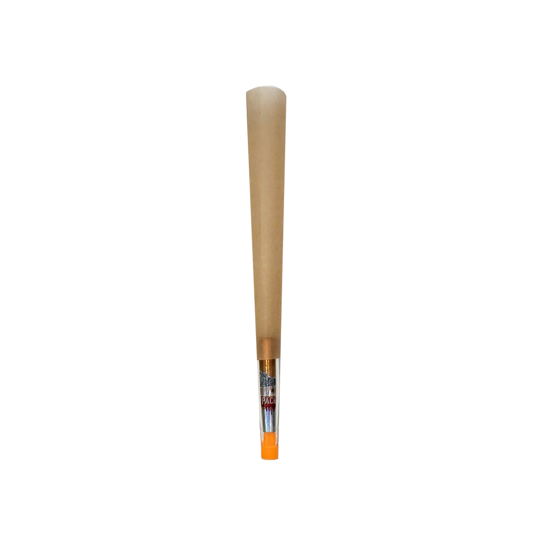 Packs x Glones Glass Tip Cones - Natural - 1 1/4" Size - 12ct