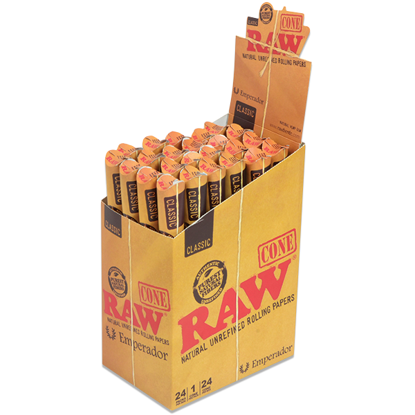 RAW Classic Emperador Cones