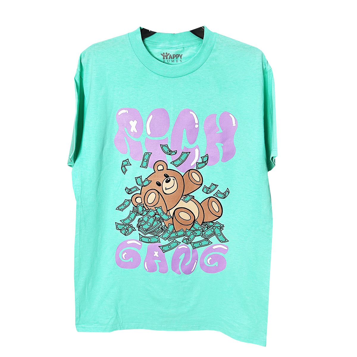 Rich Gang - Verde Azulado Pack de 6 Unidades 1S, 2M, 2L, 1XL