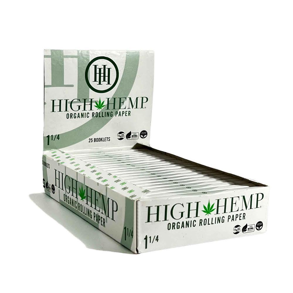 High hemp rolling papers 1.1/4