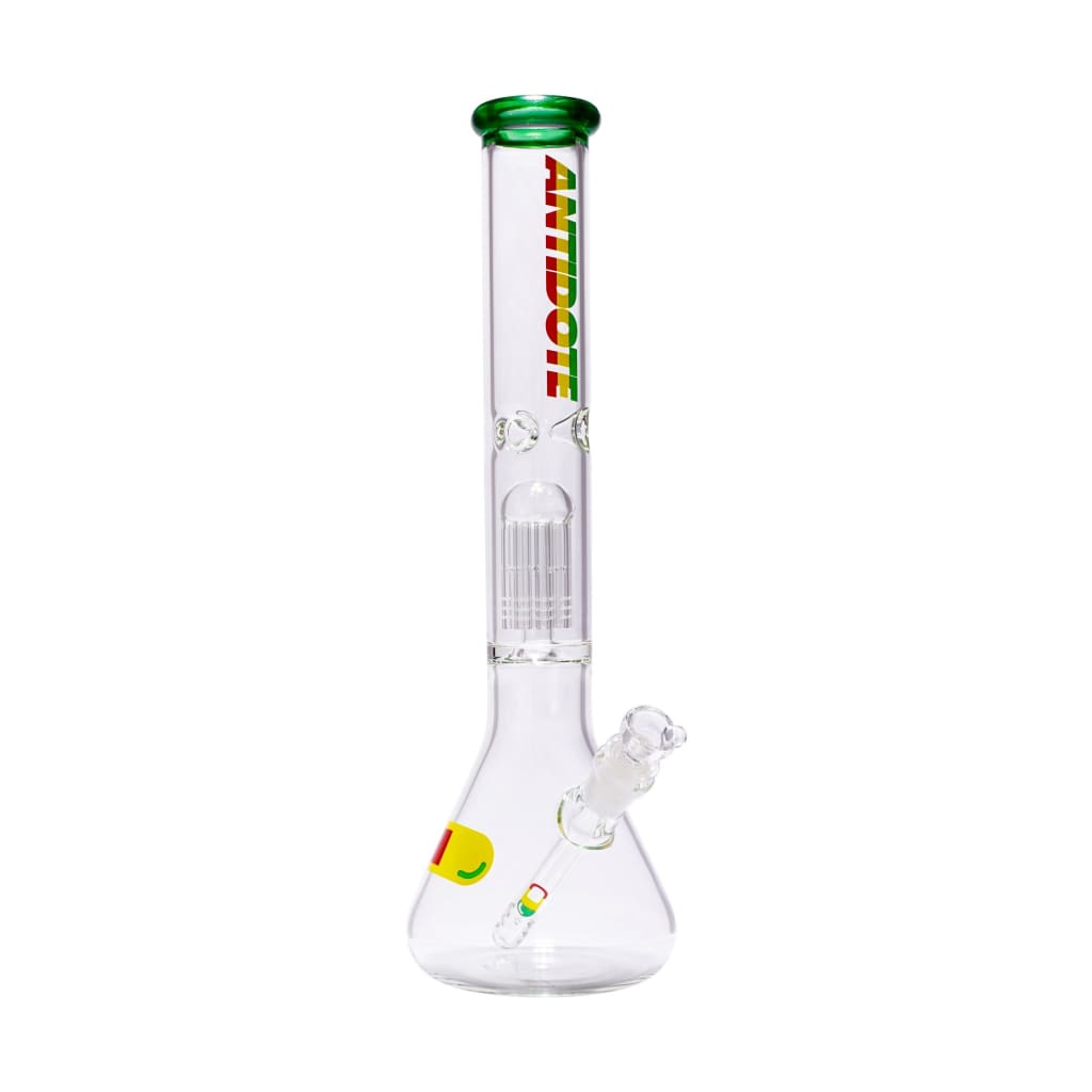 Antidote 16" Rasta Beaker With 8 Arm Tree Perc