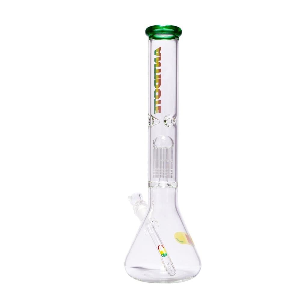 Antidote 16" Rasta Beaker With 8 Arm Tree Perc