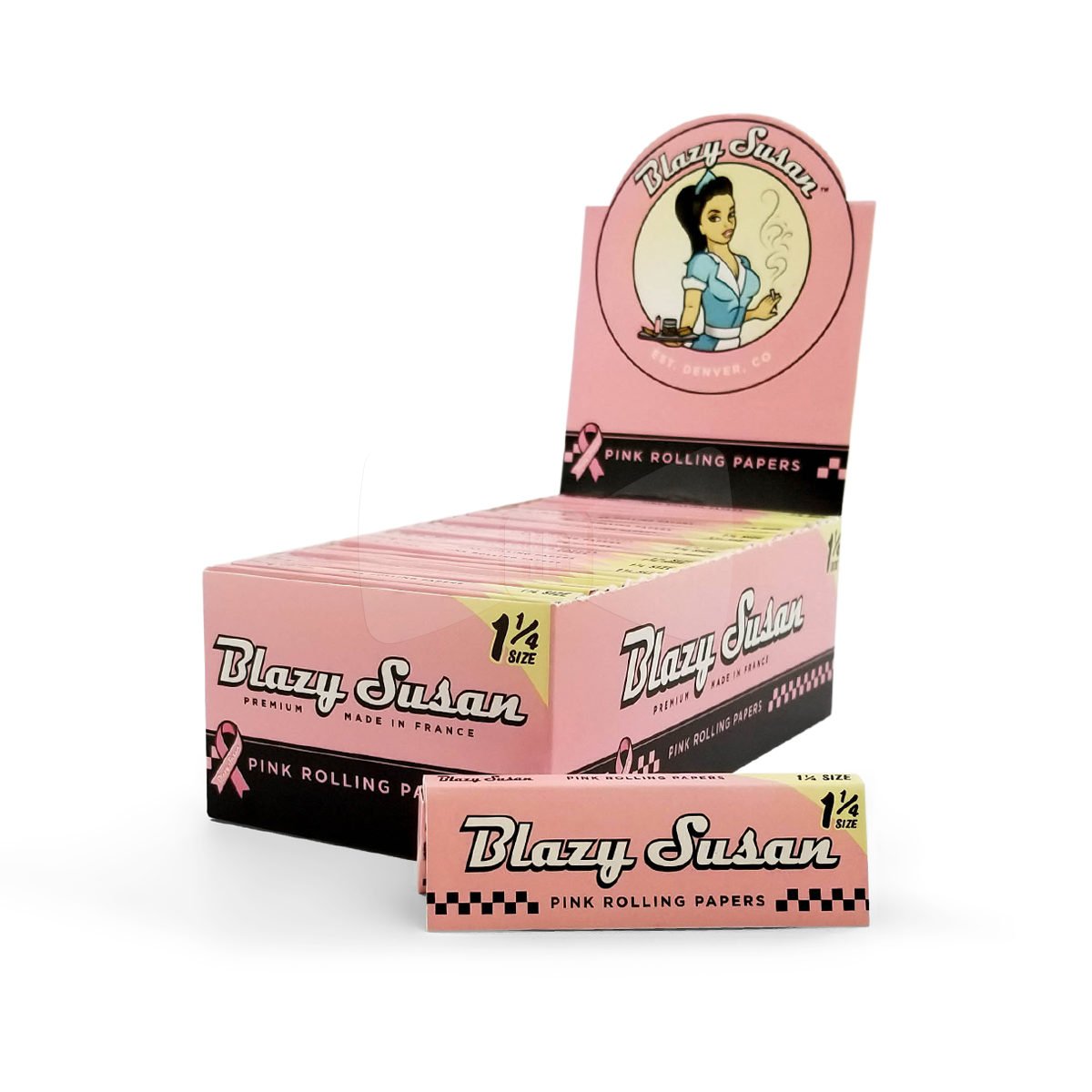 Papel de fumar Blazy Susan tamaño 1 1/4"