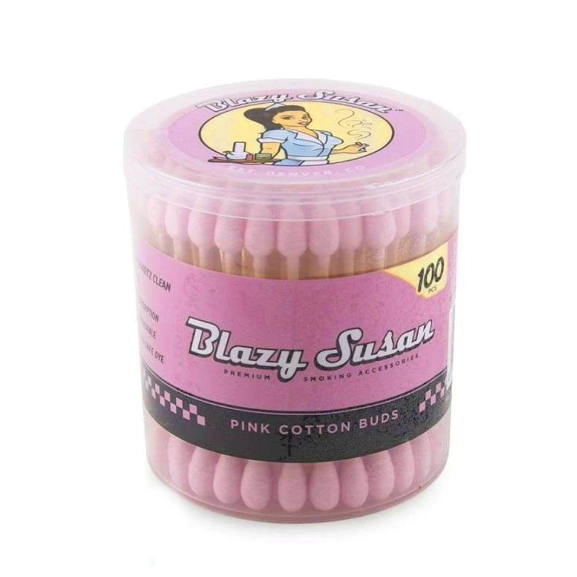 Bastoncillos de algodón Blazy Susan - 100 u.