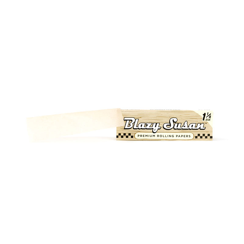 Papel de liar Blazy Susan sin blanquear, tamaño 1 1/4", 50 paquetes por expositor