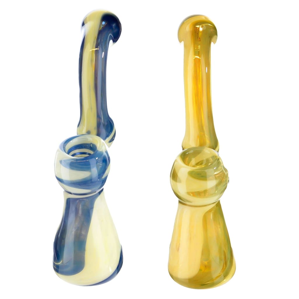 8 Colored Bubbler Water Pipe