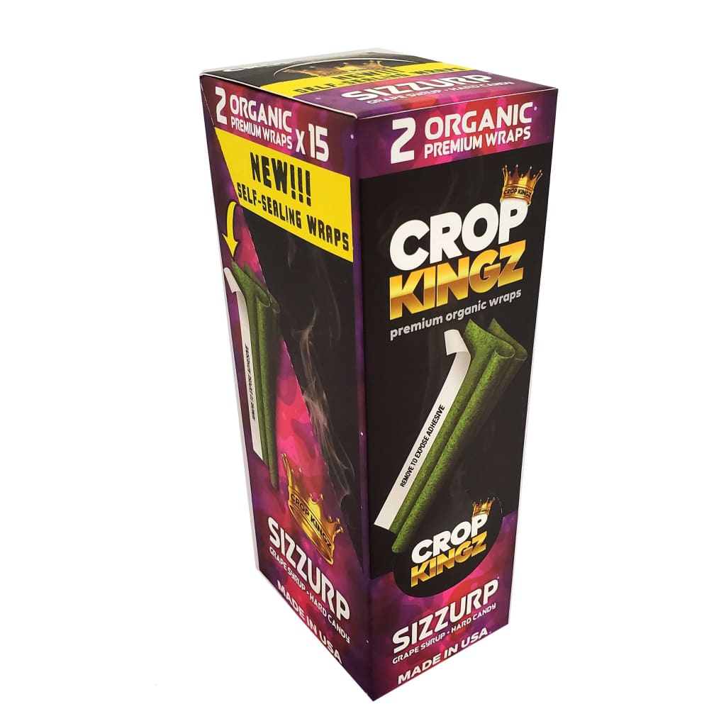 Envolturas de cáñamo orgánico Crop Kingz Premium - Sizzurp