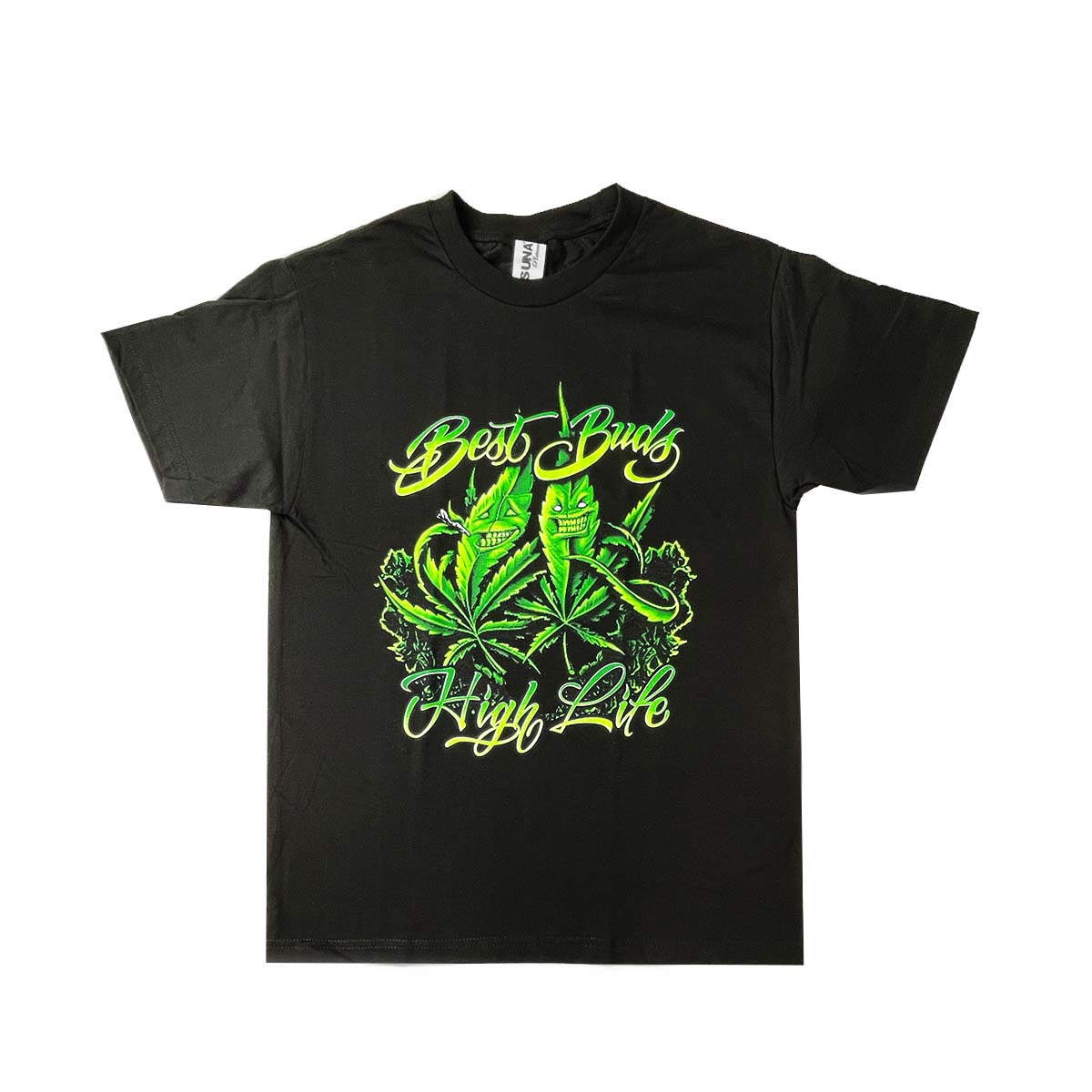 Camiseta Best Buds 100% Algodón, Pack de 5 Unidades M, L, XL, XXL, XXXL
