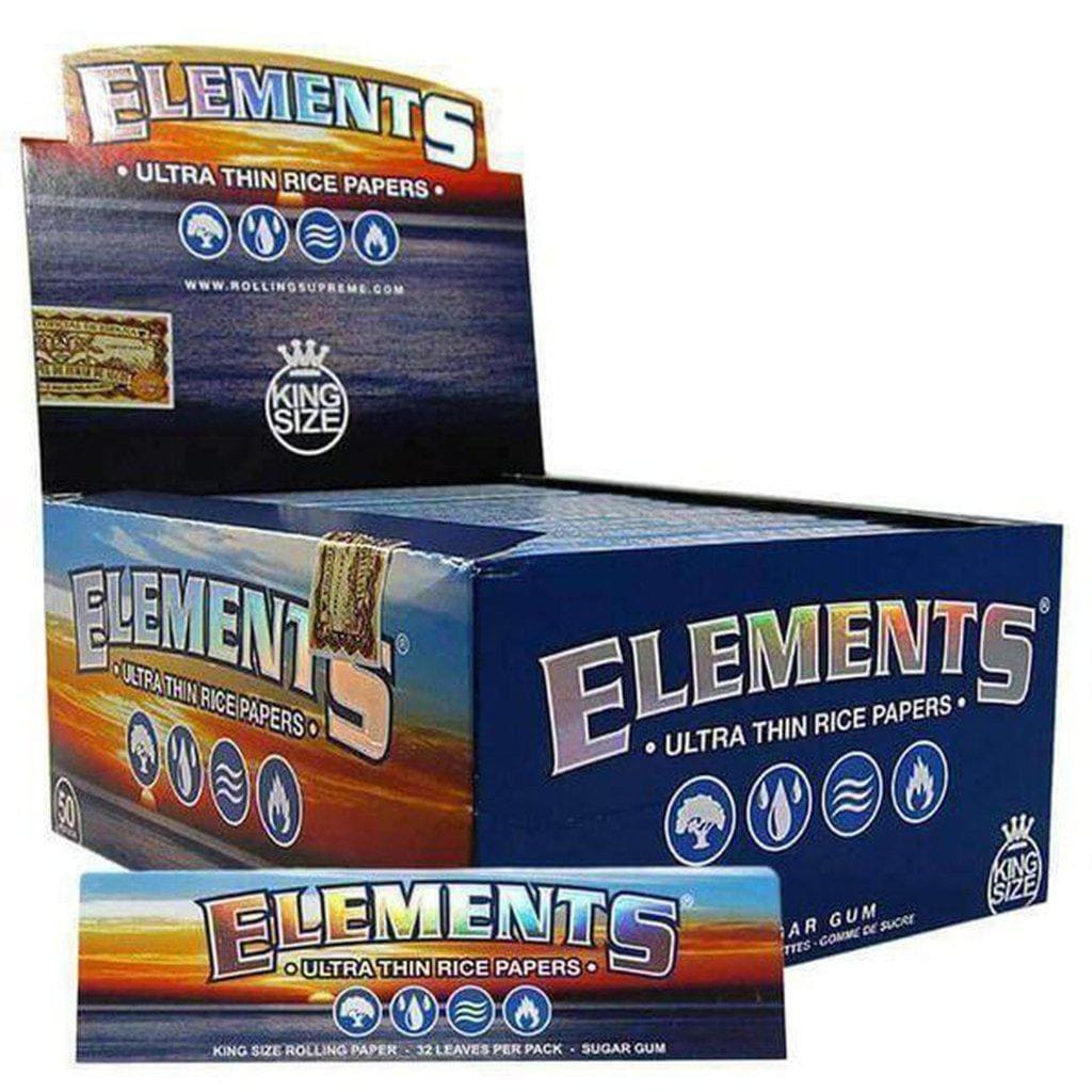 Elements King Size Slim Rolling Papers