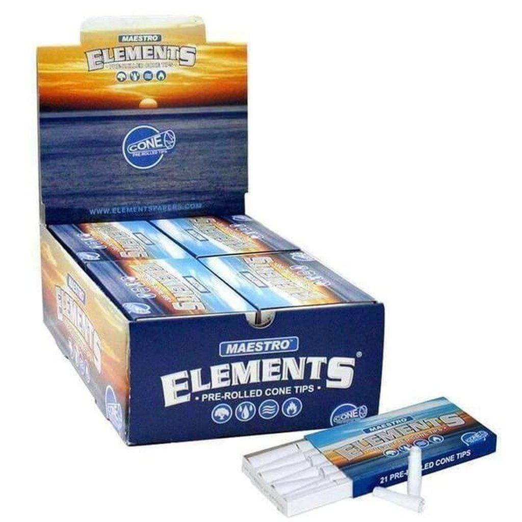 Boquillas para enrollar conos preenrollados Elements Maestro