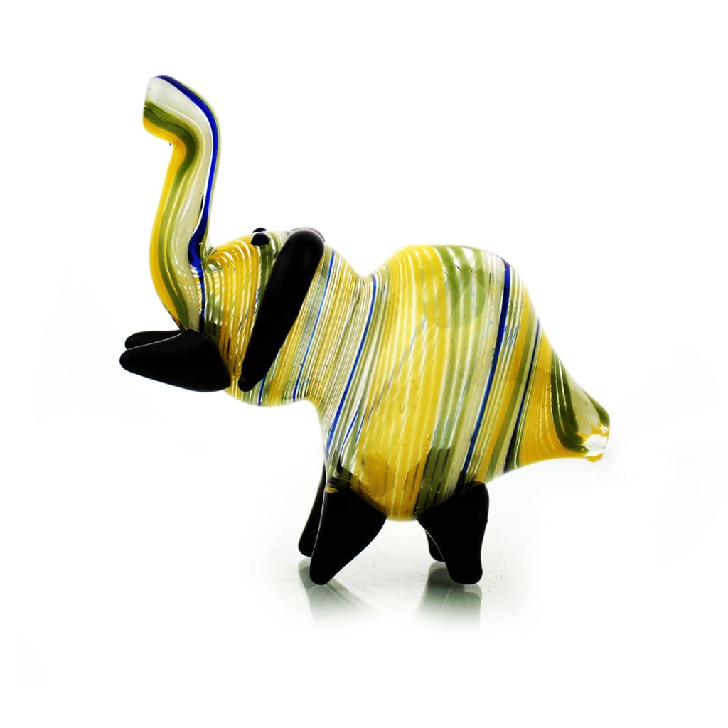 Elephant Color Spiral Design