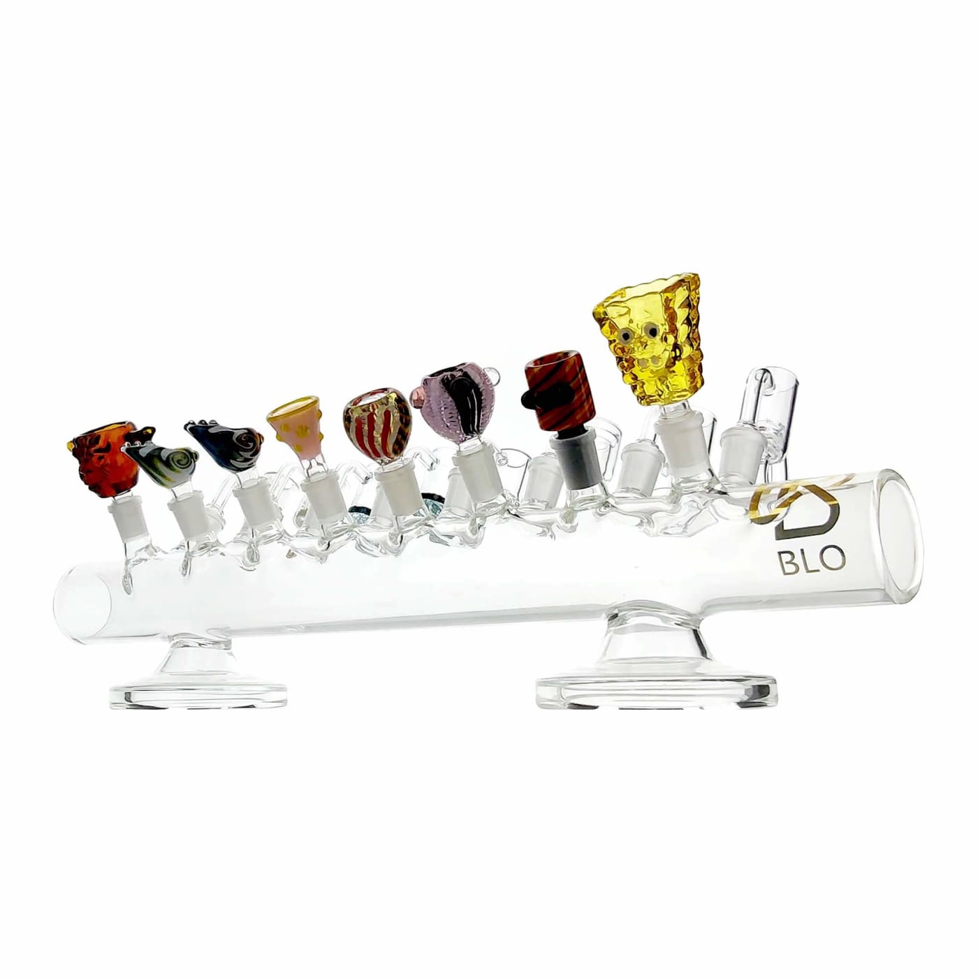 16 Slot Glass Slide Display For Quartz Bangers