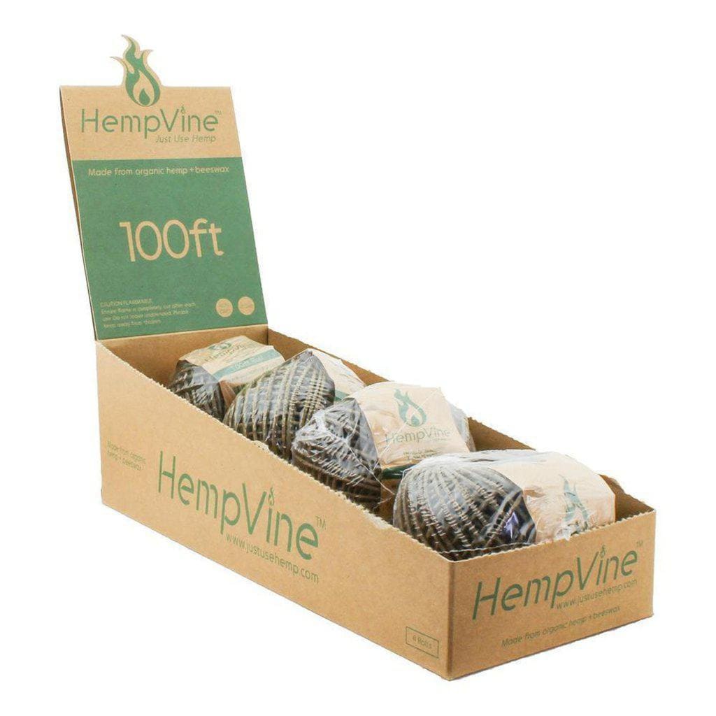 Hempvine 100’ Ft. Hemp Wick Spool