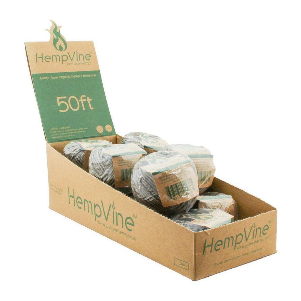 Hempvine 50’ Ft. Hemp Wick Spool