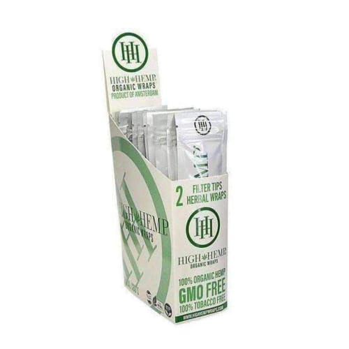 High Hemp Wraps 25 Count Box