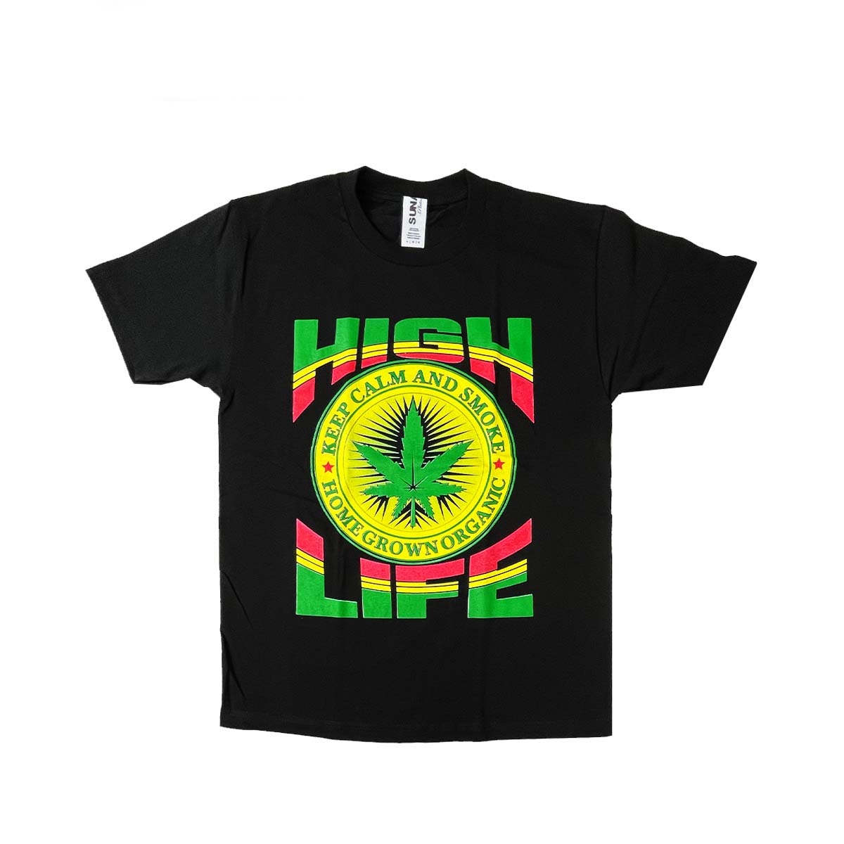 Camiseta High Life 100% Algodón, Pack de 5 Unidades, S, M, L, XL, XXL
