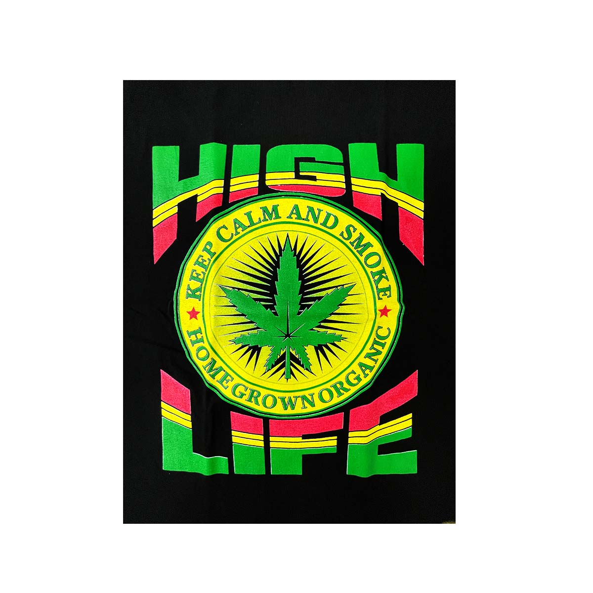 Camiseta High Life 100% Algodón, Pack de 5 Unidades, S, M, L, XL, XXL