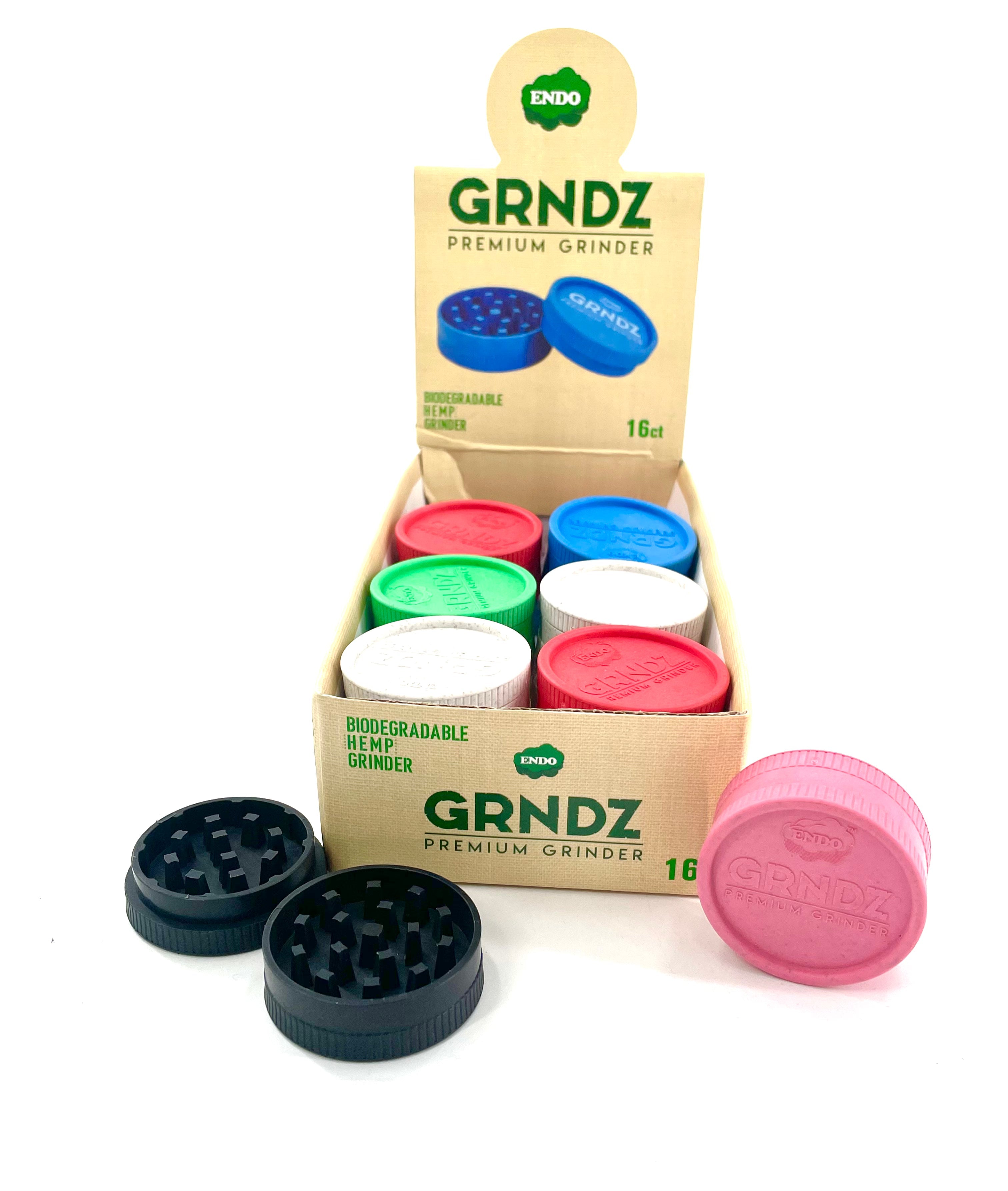 Endo Grndz Premium Biodegradable Grinder