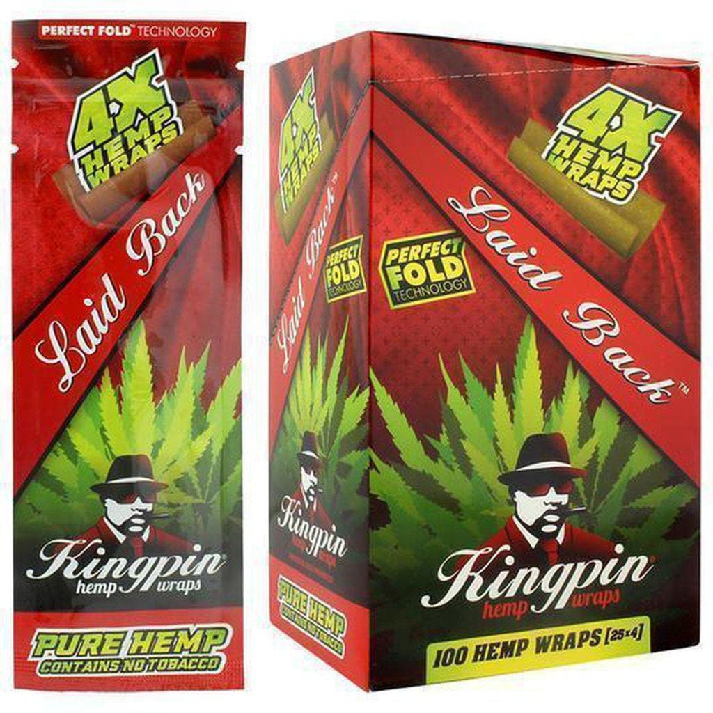 Kingpin Hemp Wraps 4x 100 Ct
