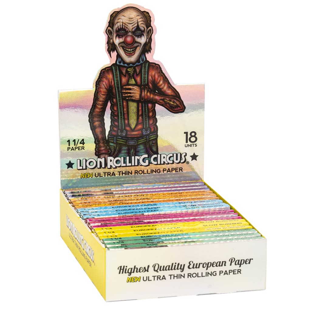 Ultra-thin Rolling Paper 1 1/4" - 18ct per box