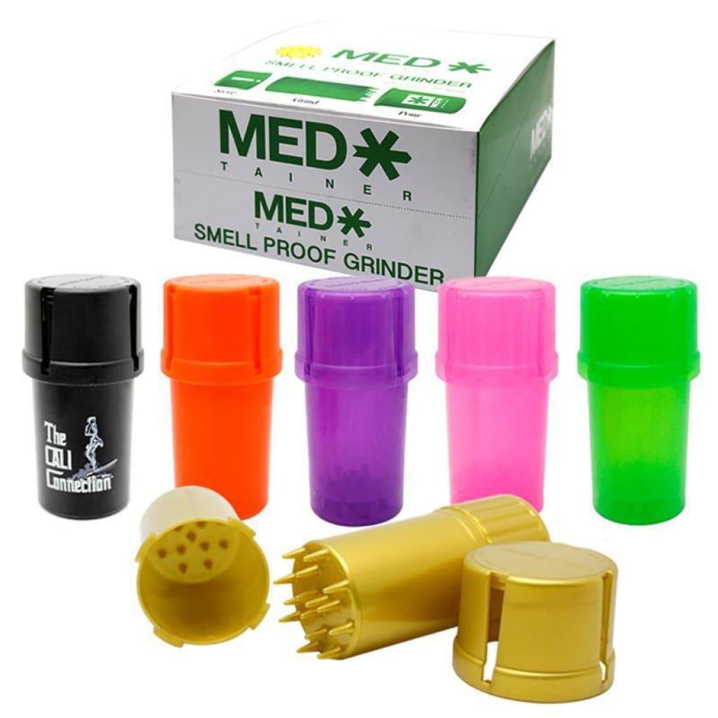 Medtainer Smell Proof Grinder Jar Display