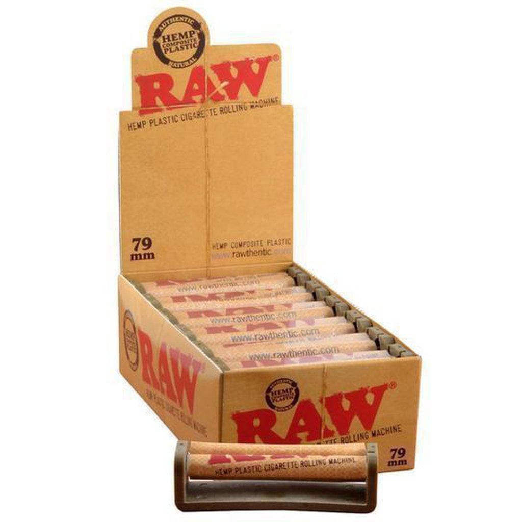 Raw 79mm Cigarette Roller 12 Pc Box
