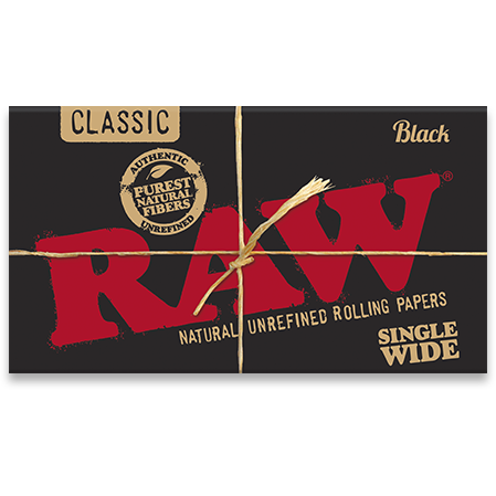 RAW Negro Sencillo Ancho Doble Alimentación