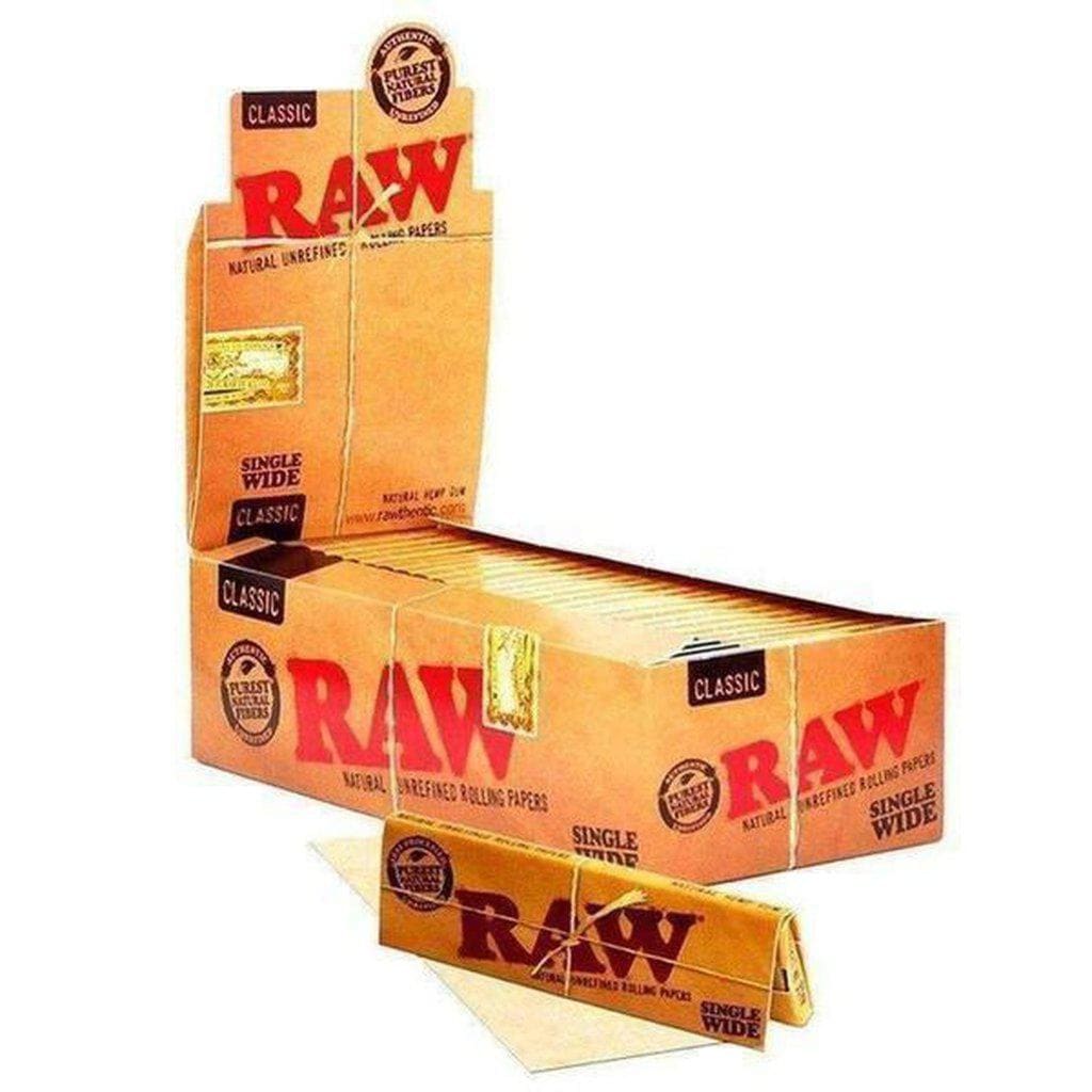 Raw Clásico Sencillo Ancho
