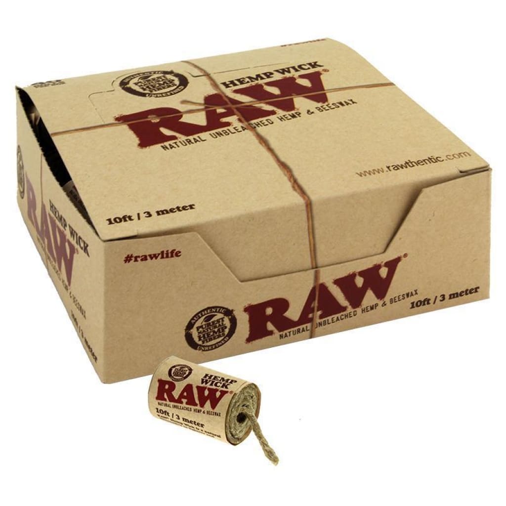 Raw Hemp Wick - 10ft