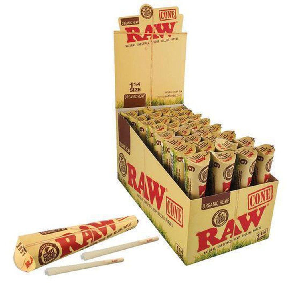 Raw Organic Hemp 1¼ Cones