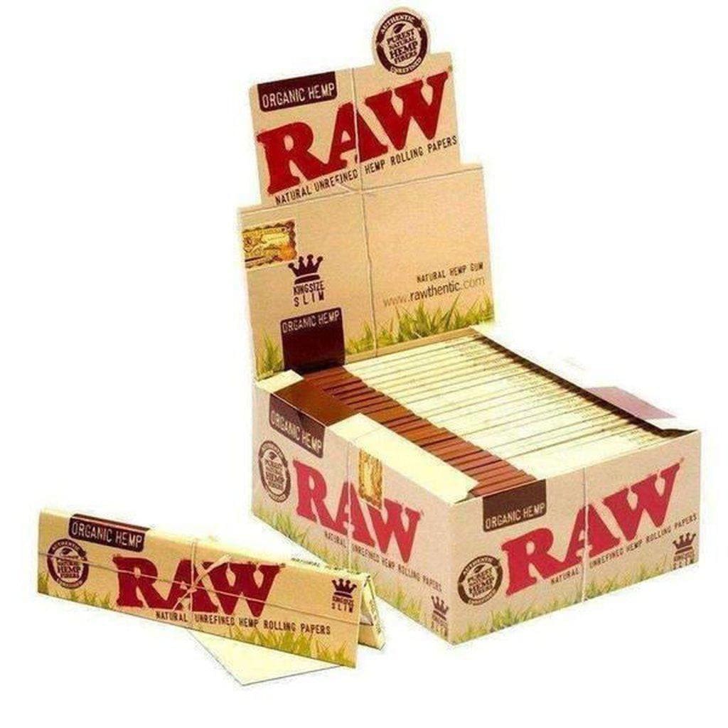 Raw Organic Hemp Kingsize Slim