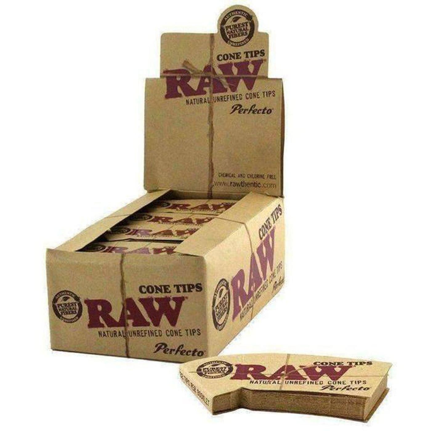 Raw Perfecto Cone Tips 20 Packs