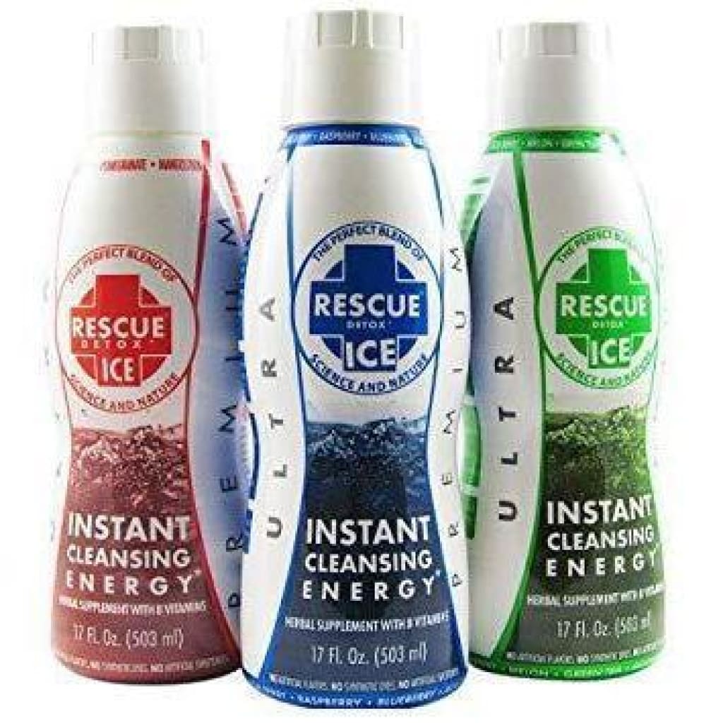Rescue Ultra Premium Detox Ice 17 Oz.