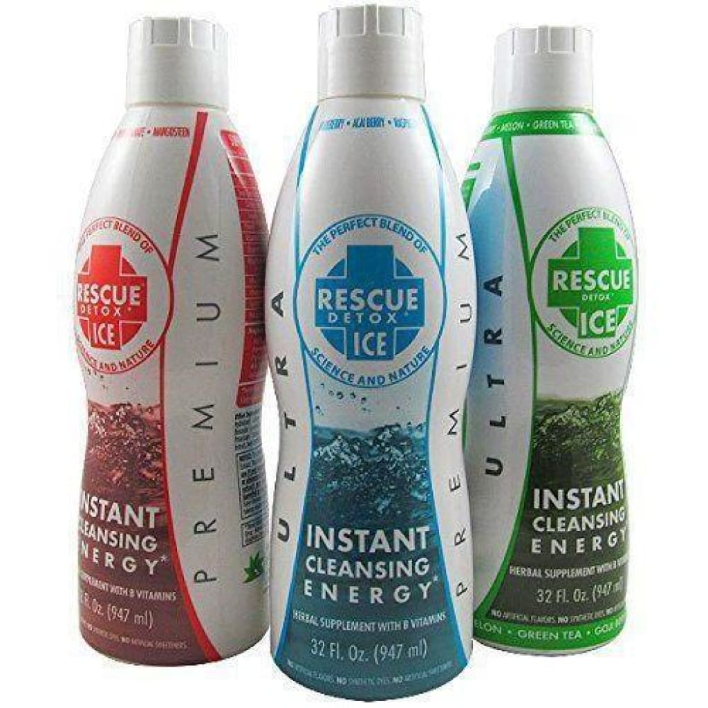 Rescue Ultra Premium Detox Ice 32 Oz.